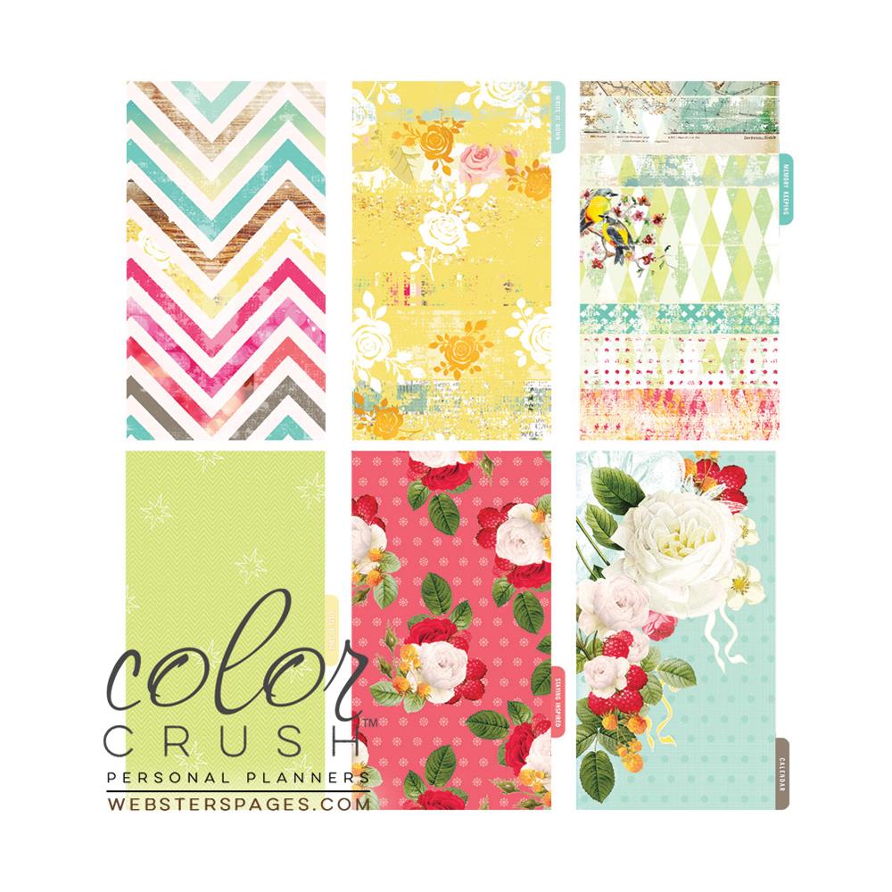 Color Crush Personal Planner Divider Set Kit - Count Your Blessings