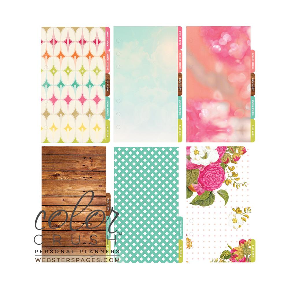 Color Crush Personal Planner Divider Set Kit - In Love With Life