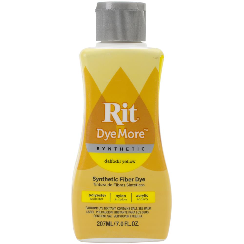 צבע לבדים סינטטים Rit Dye More Synthetic - Daffodil Yellow