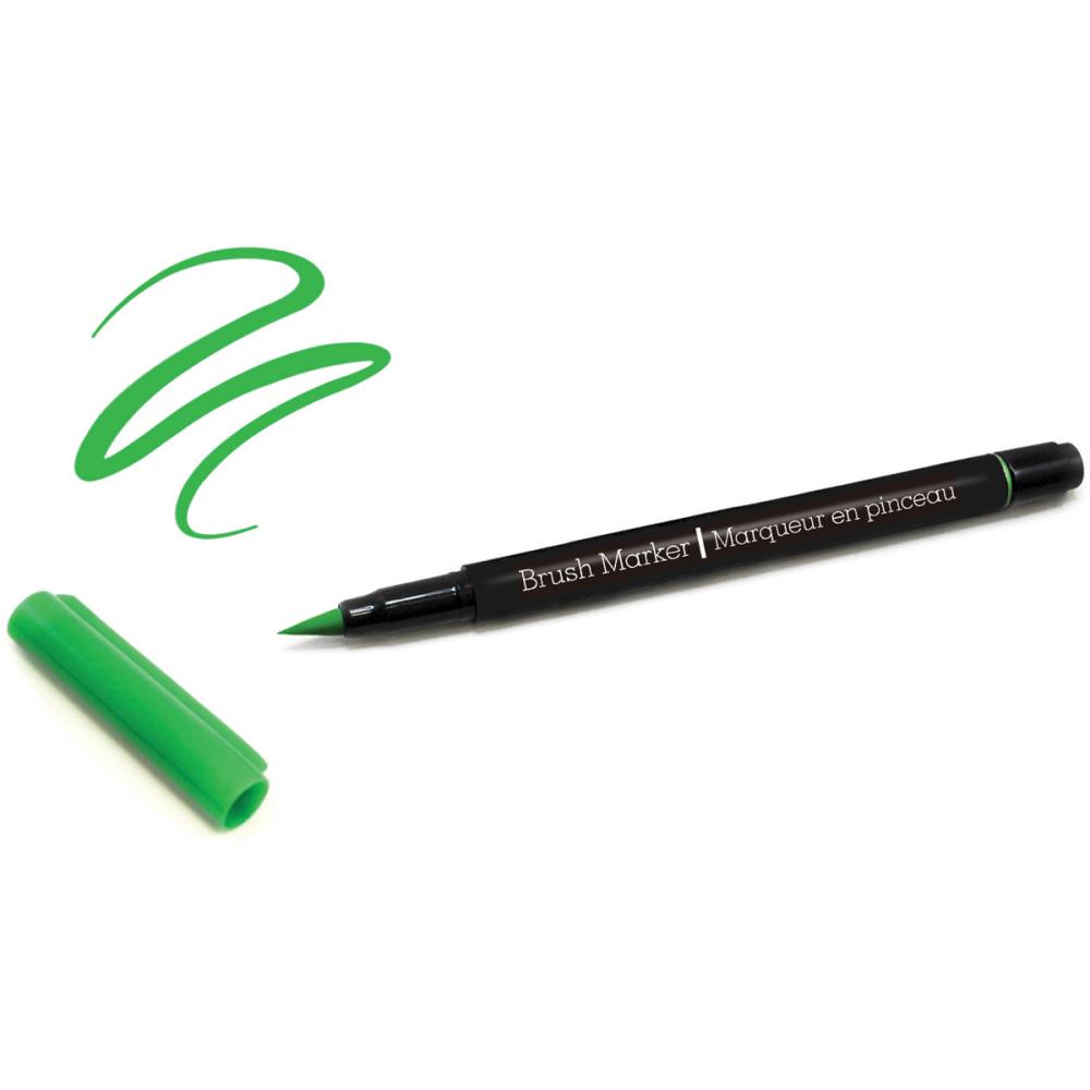 Color Factory Long-Tip Brush Marker - Kelly Green