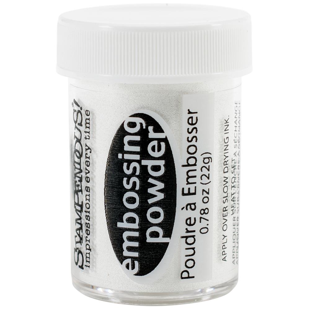 אבקת הבלטה - Embossing Powder - White Opaque