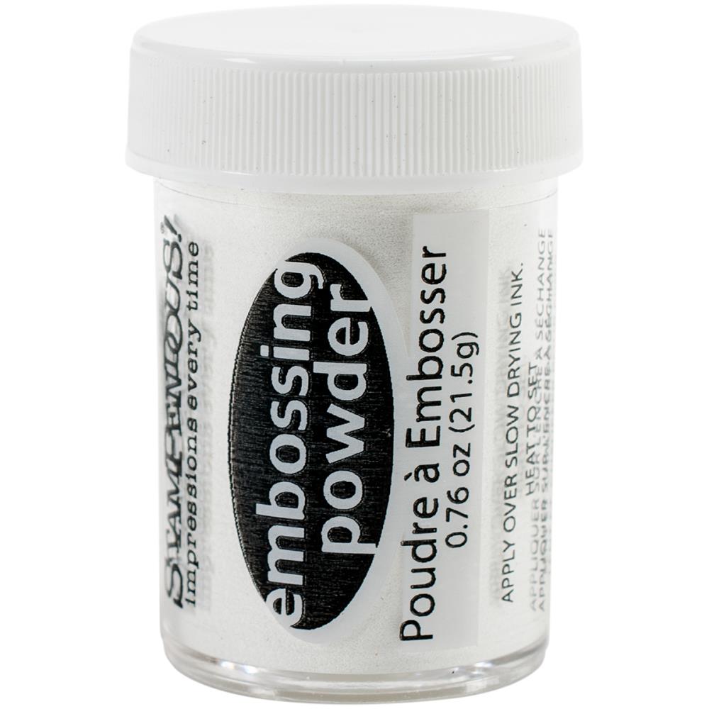 אבקת הבלטה - Embossing Powder - White Opaque