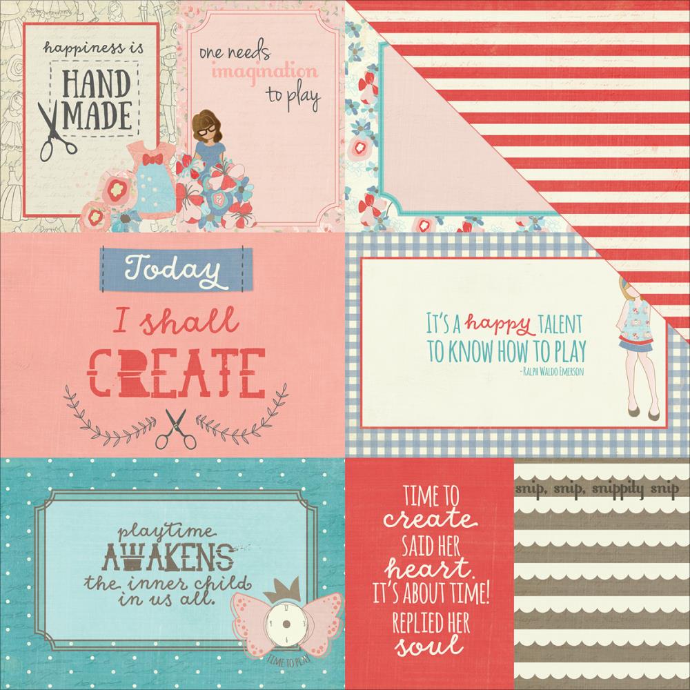 371 Paper Dolls - Let's Play Dolls Cards