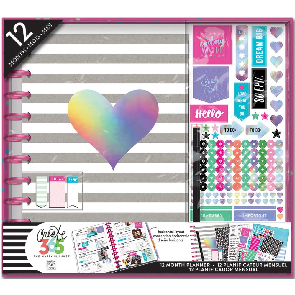 Create 365 Planner Box Kit - Rainbow Foil