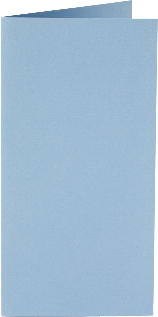 כרטיס בסיס בודד - כחול אפור