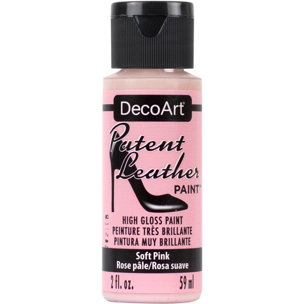 צבע לעור - Patent Leather - Soft Pink