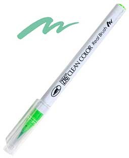Zig Real Brush - 004 FL. Green