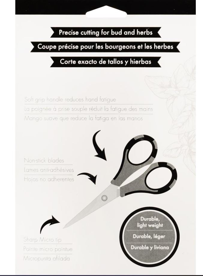 מארז מספריים - American Crafts Cutter Bee Herb Scissors - Yellow/Black