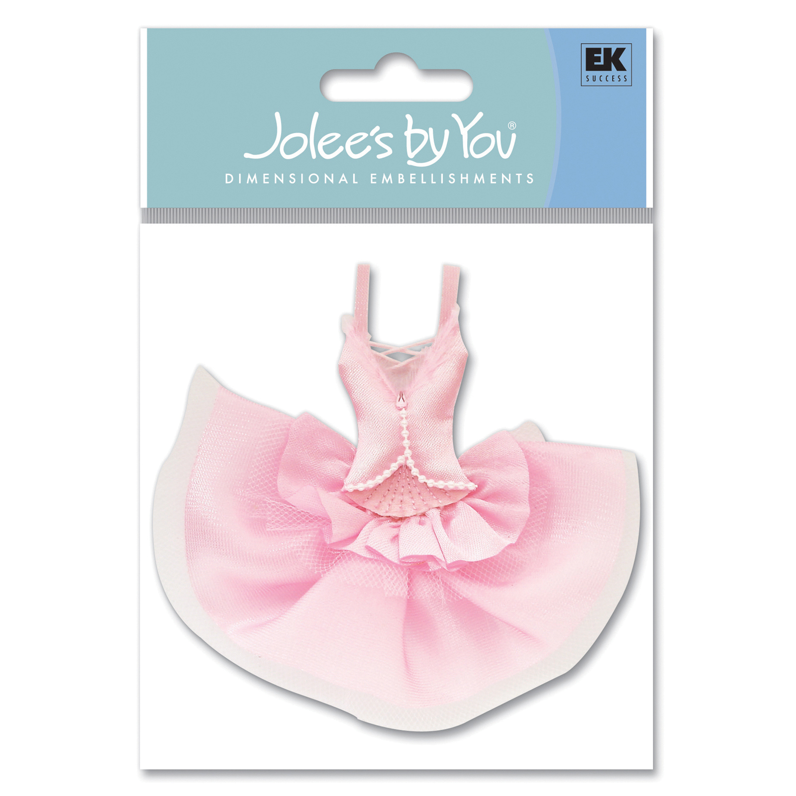 מדבקות בד תלת ממד - Jolee&#39;s Boutique - Ballerina Dance Tutu