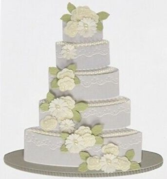 מדבקות תלת ממד - Jolee's Boutique - Wedding Cake