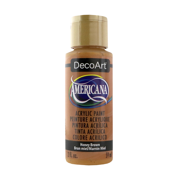 Americana Acrylic Paint - Honey Brown