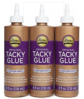 Aleene's Original Tacky Glue 8oz 3/Pkg