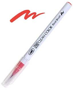 Zig Real Brush - 023 Scarlet Red