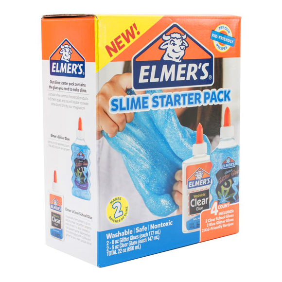 ערכה להכנת סליים - Slime Kit Blue Glitter