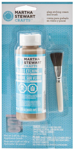 Martha Stewart Glass Etching Cream