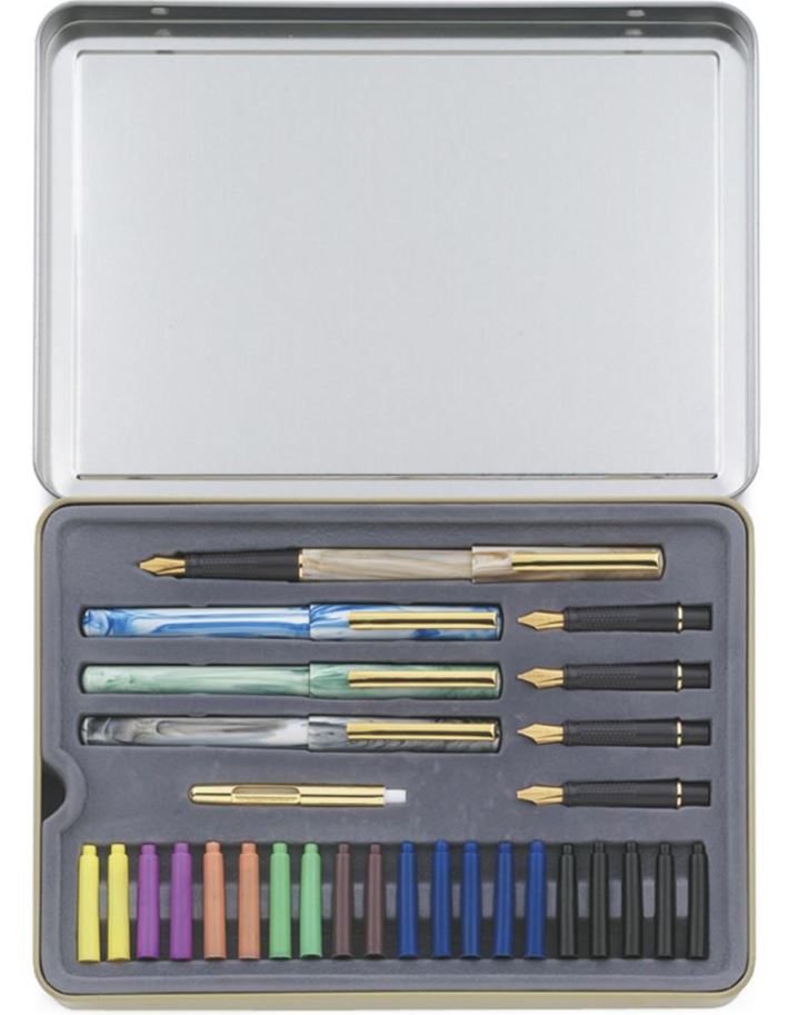 סט קליגרפיה מפואר - Staedtler Calligraphy Pen Set 33pcs