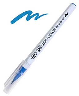 Zig Real Brush - 034 Dull Blue