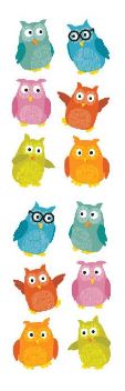מדבקות - Chubby Owls