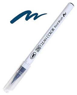 Zig Real Brush - 038 Peacock Blue