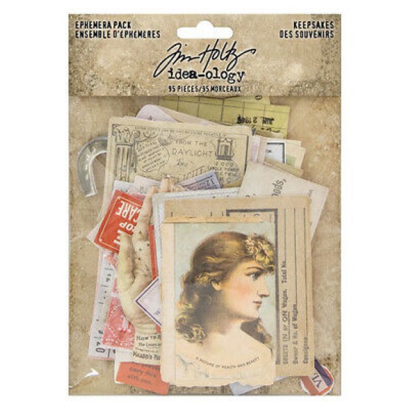 חיתוכי נייר Idea-ology Ephemera Pack - Keepsakes