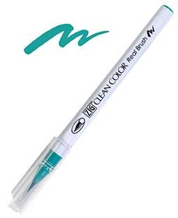 Zig Real Brush - 042 Turquoise Green
