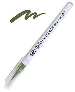 Zig Real Brush - 043 Olive Green