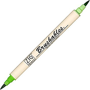 Zig Brushable Marker Pen - 047 Spring Green