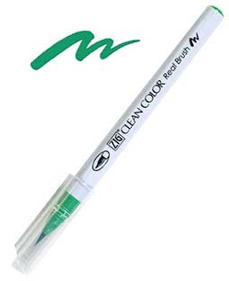 Zig Real Brush - 048 Emerald Green