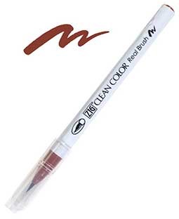 Zig Real Brush - 060 Brown
