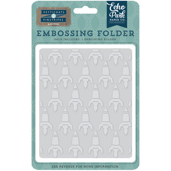 תבנית הבלטה Embossing Folder - Rocketship