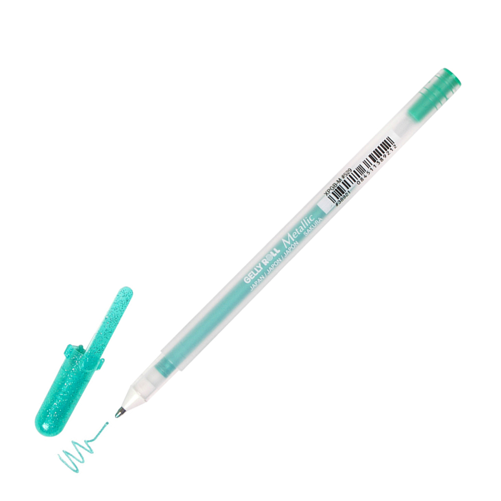 עט ג&#39;ל Gelly Roll Pen Metallic - Green