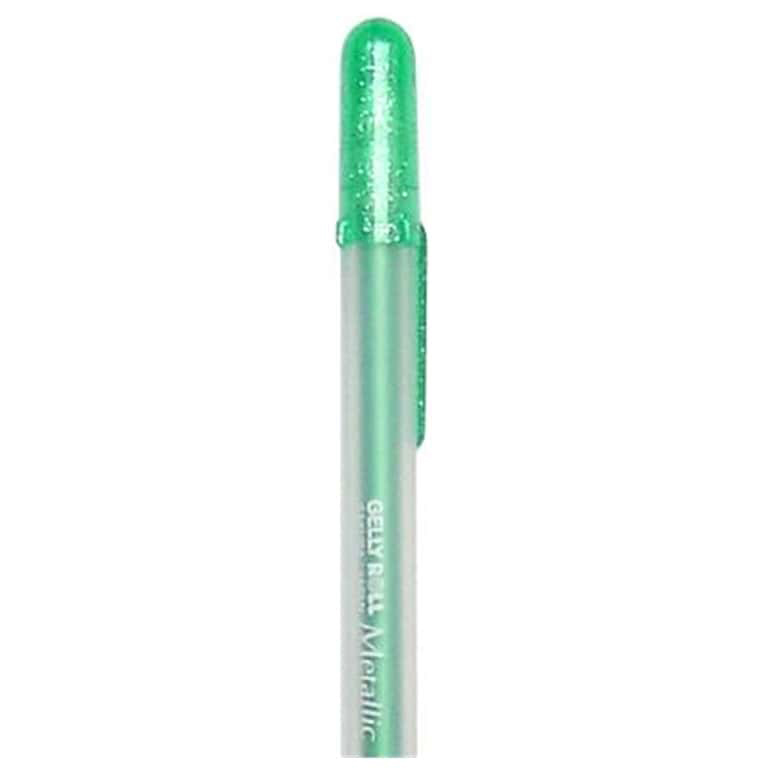 עט ג'ל Gelly Roll Pen Metallic - Green