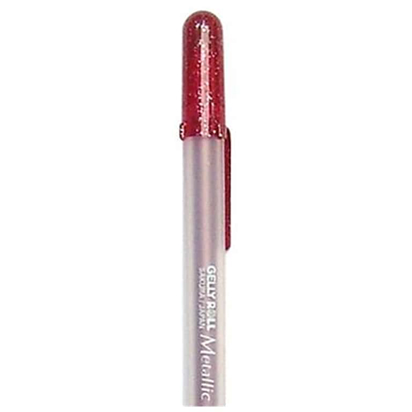 עט ג'ל Gelly Roll Pen Metallic - Burgundy