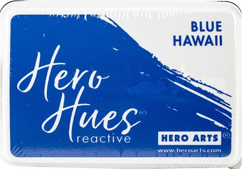 כרית דיו ריאקטיב - Reactive Ink Pad - Blue Hawaii