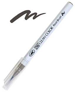 Zig Real Brush - 096 Mid Gray
