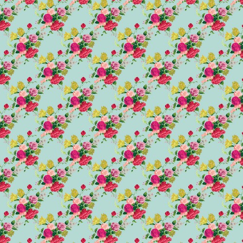 936 Paper 020 - Shabby Roses