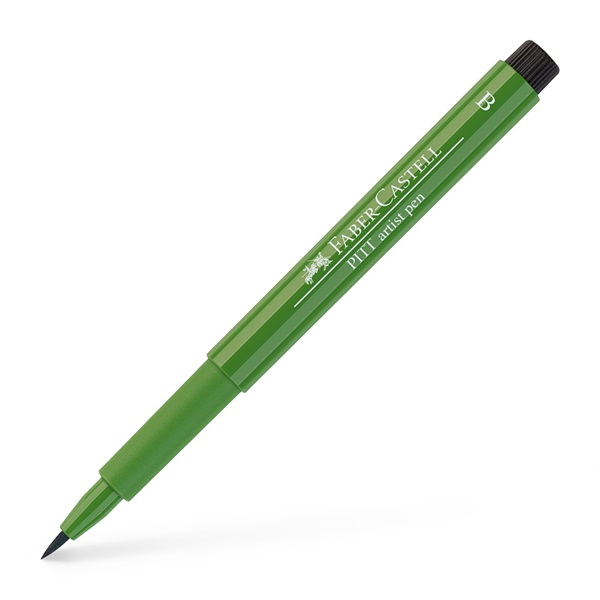 Pitt Artist Brush Pen - Permanent Green Olive 167