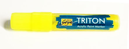 Triton Acrylic Paint Marker 15 mm - Fluoresc. Yellow