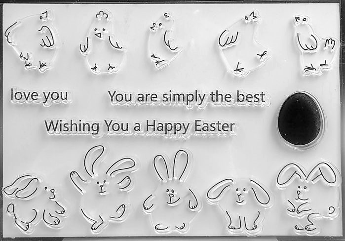 סט חותמות סיליקון- Sweet bunny