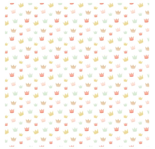 דף קארדסטוק 12" 2339 - IT'S A GIRL - Multy Journaling Cards