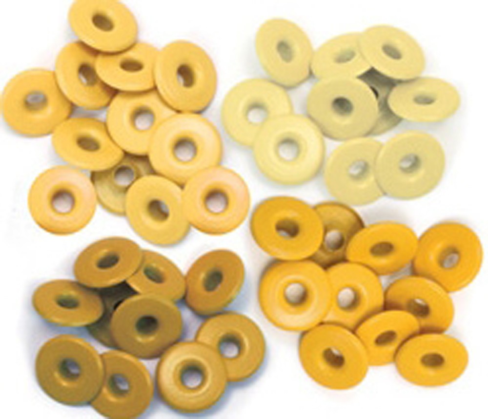 ניטים צהובים - Eyelets - Wide - Yellow