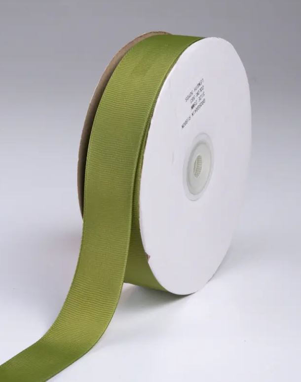 גליל סרט 0.9 ס&quot;מ Grosgrain - ירוק זית