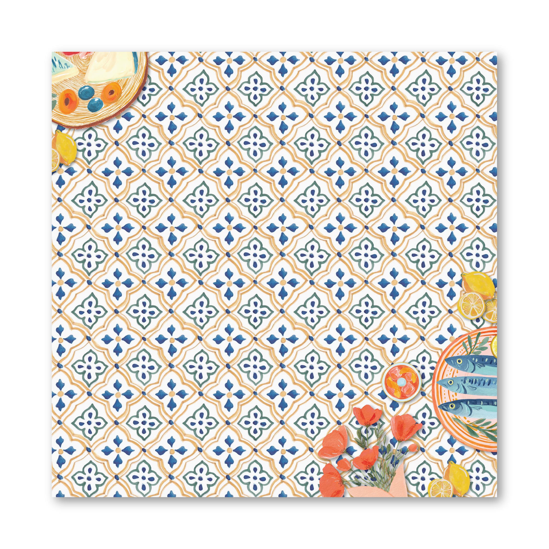 מארז דפי קארדסטוק 12" - חלומות איטליה - מהדורה מיוחדת