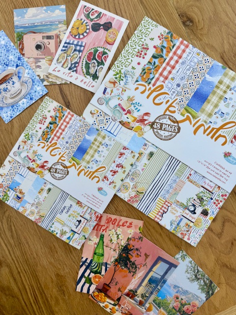 מארז דפי קארדסטוק 12" - חלומות איטליה - מהדורה מיוחדת