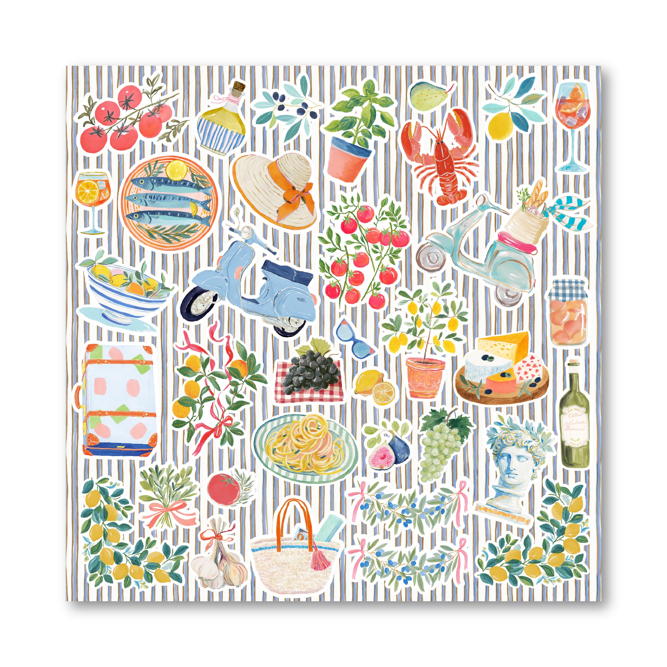 מארז דפי קארדסטוק 12" - חלומות איטליה - מהדורה מיוחדת