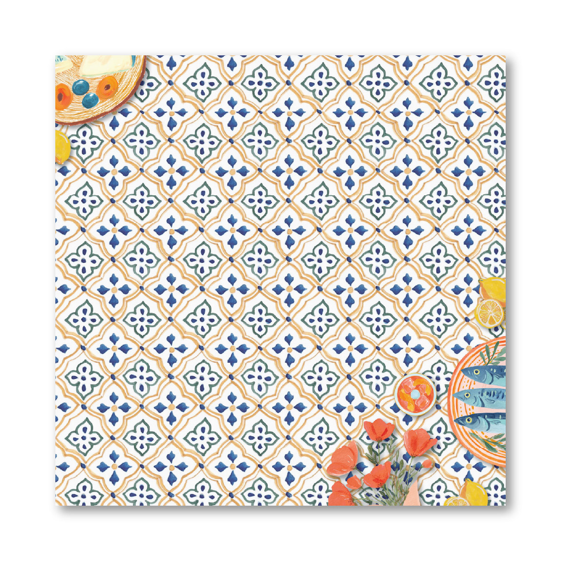 מארז דפי קארדסטוק 8" - חלומות איטליה - מהדורה מיוחדת