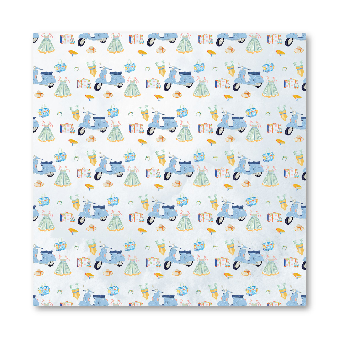 מארז דפי קארדסטוק 8" - חלומות איטליה - מהדורה מיוחדת