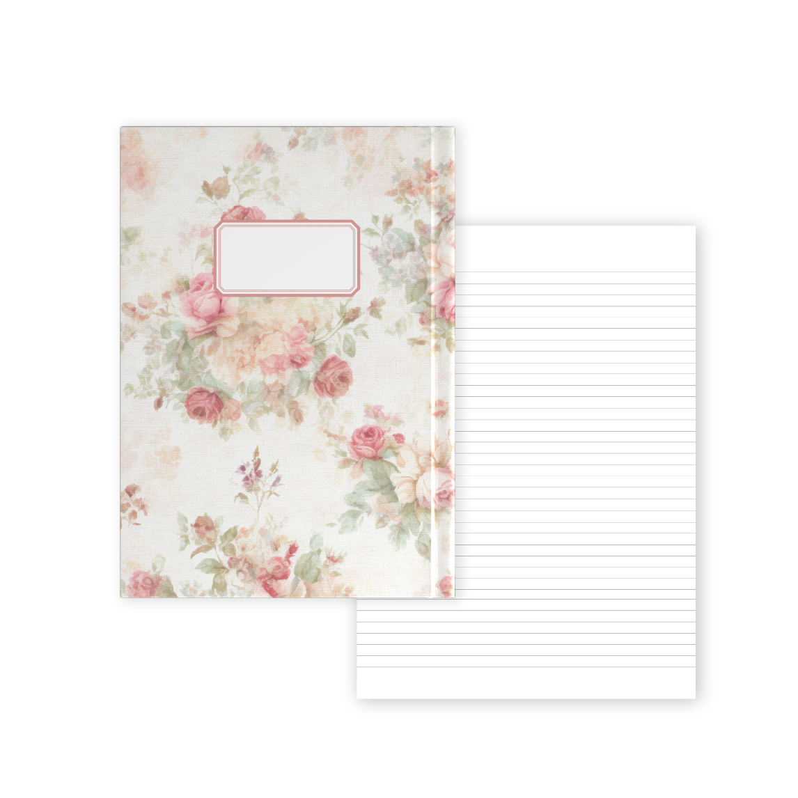 מחברת A4 כריכה קשה - שאבי איטלקי - דפי שורה