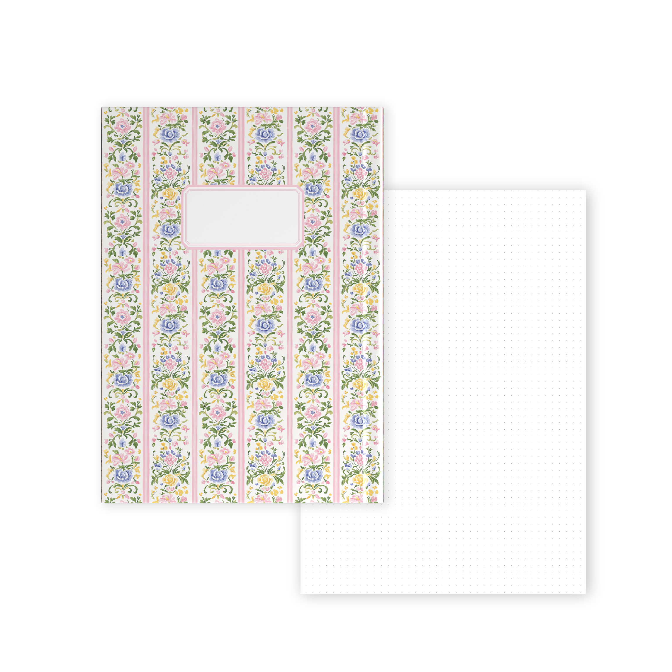 מחברת A4 כריכה קשה - מפת שולחן - דפים מנוקדים