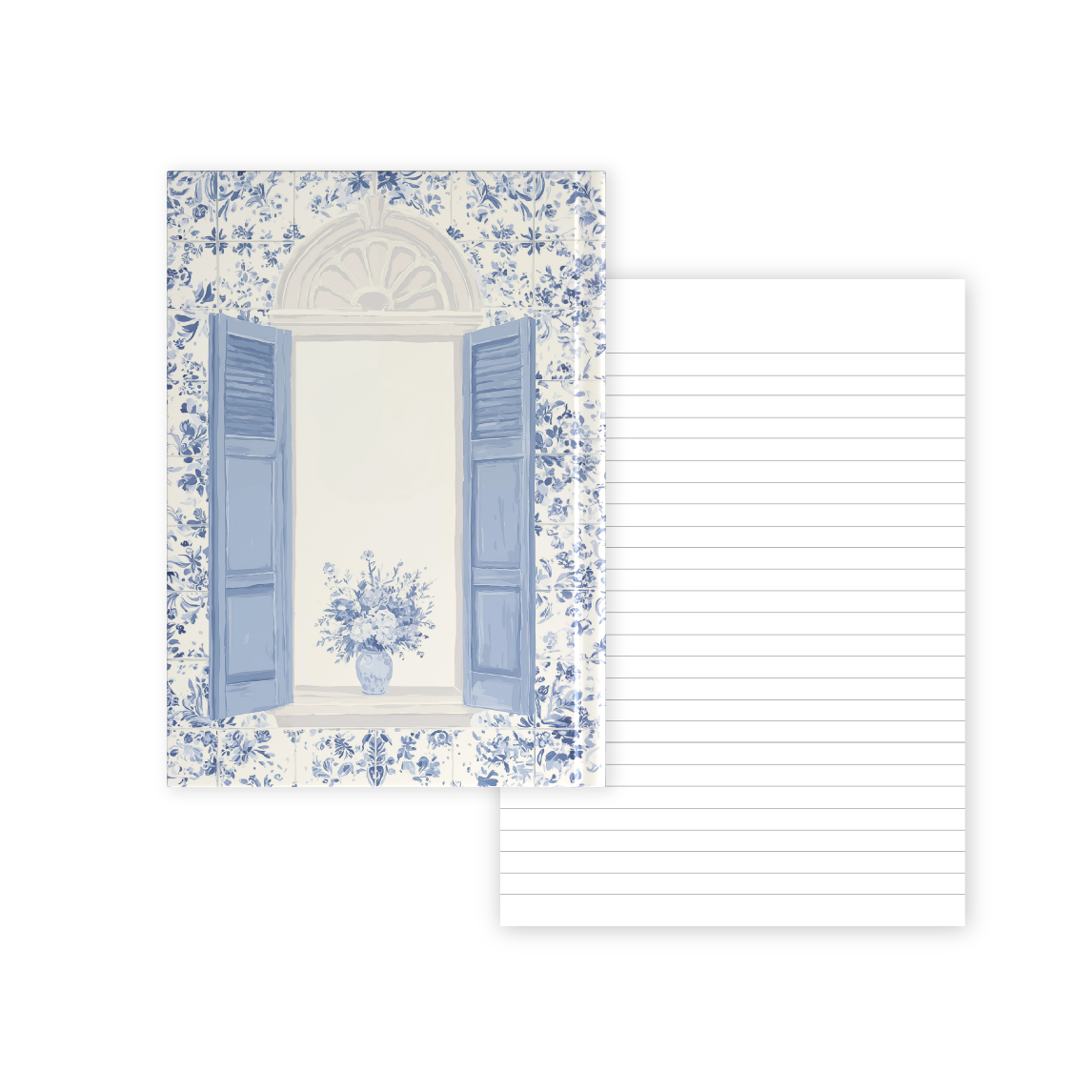 מחברת A5 כריכה קשה - חלום איטלקי - דפי שורה